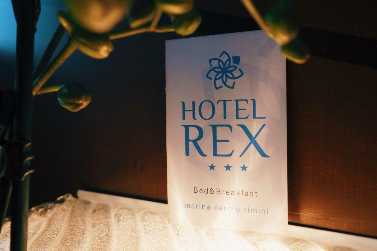 Hotel Rex Rimini Bagian luar foto